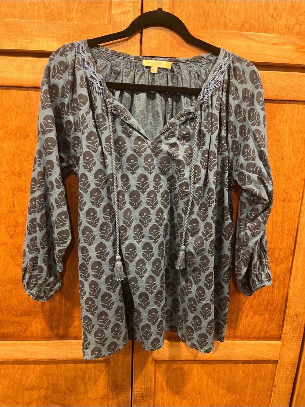 Pink Chicken Batik Top - 100% Cotton